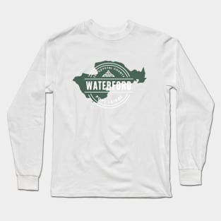 County Waterford Map Long Sleeve T-Shirt